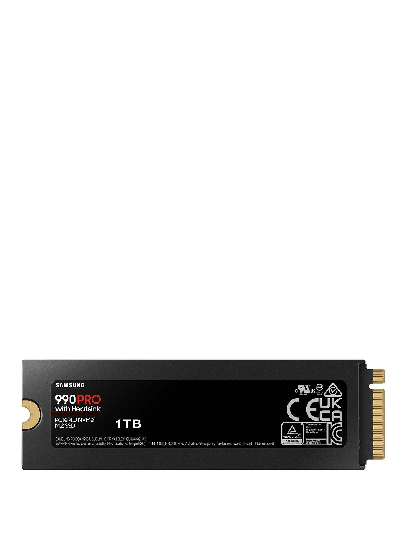 Samsung 990 Pro 1TB SSD with Heatsink | Very Ireland