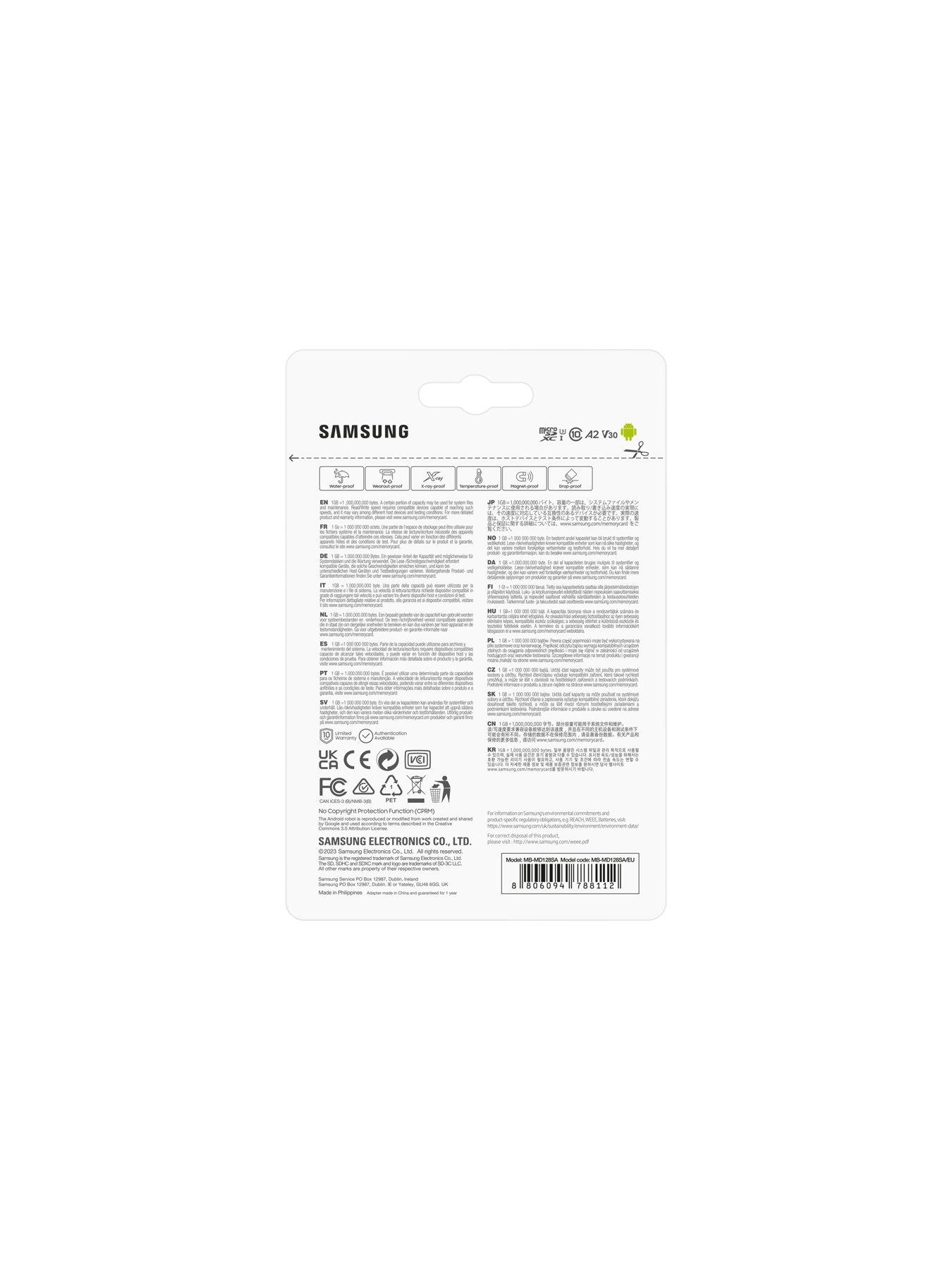 Image 5 of 5 of Samsung PRO Plus 128GB microSD with Adapter