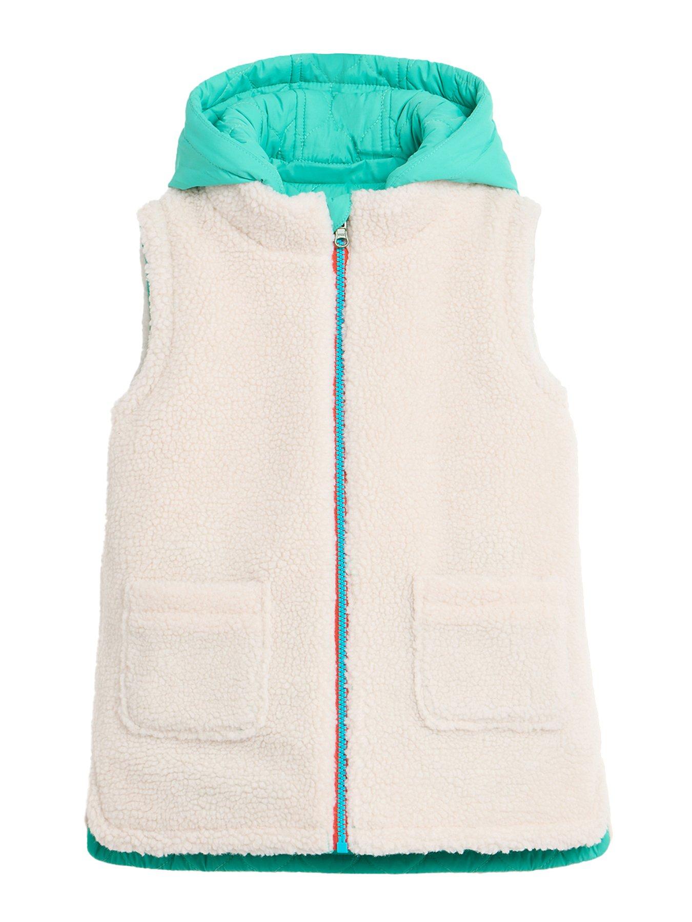 Girls hot sale fleece gilet