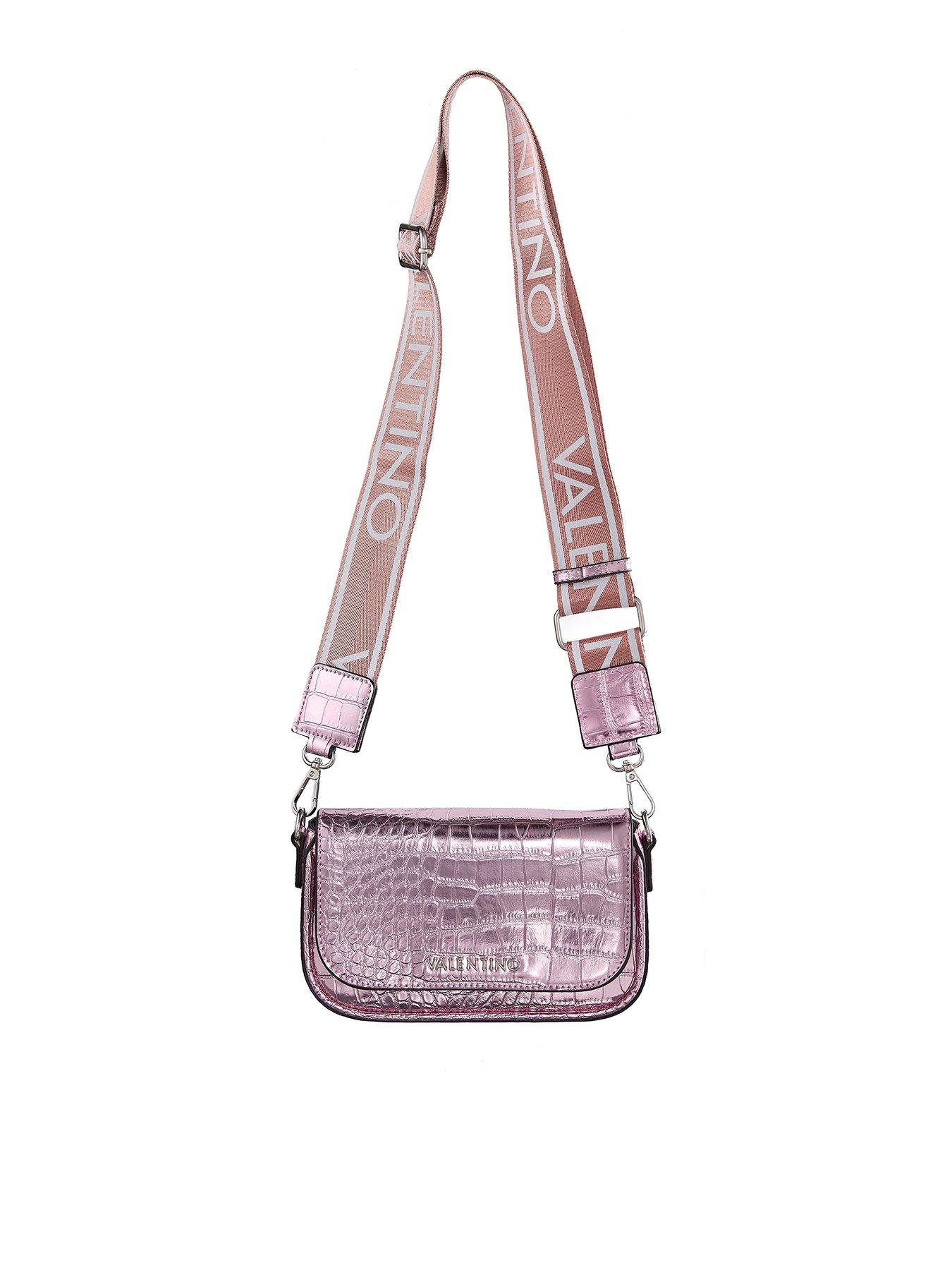 valentino-mirimar-metalic-croc-flap-crossbody