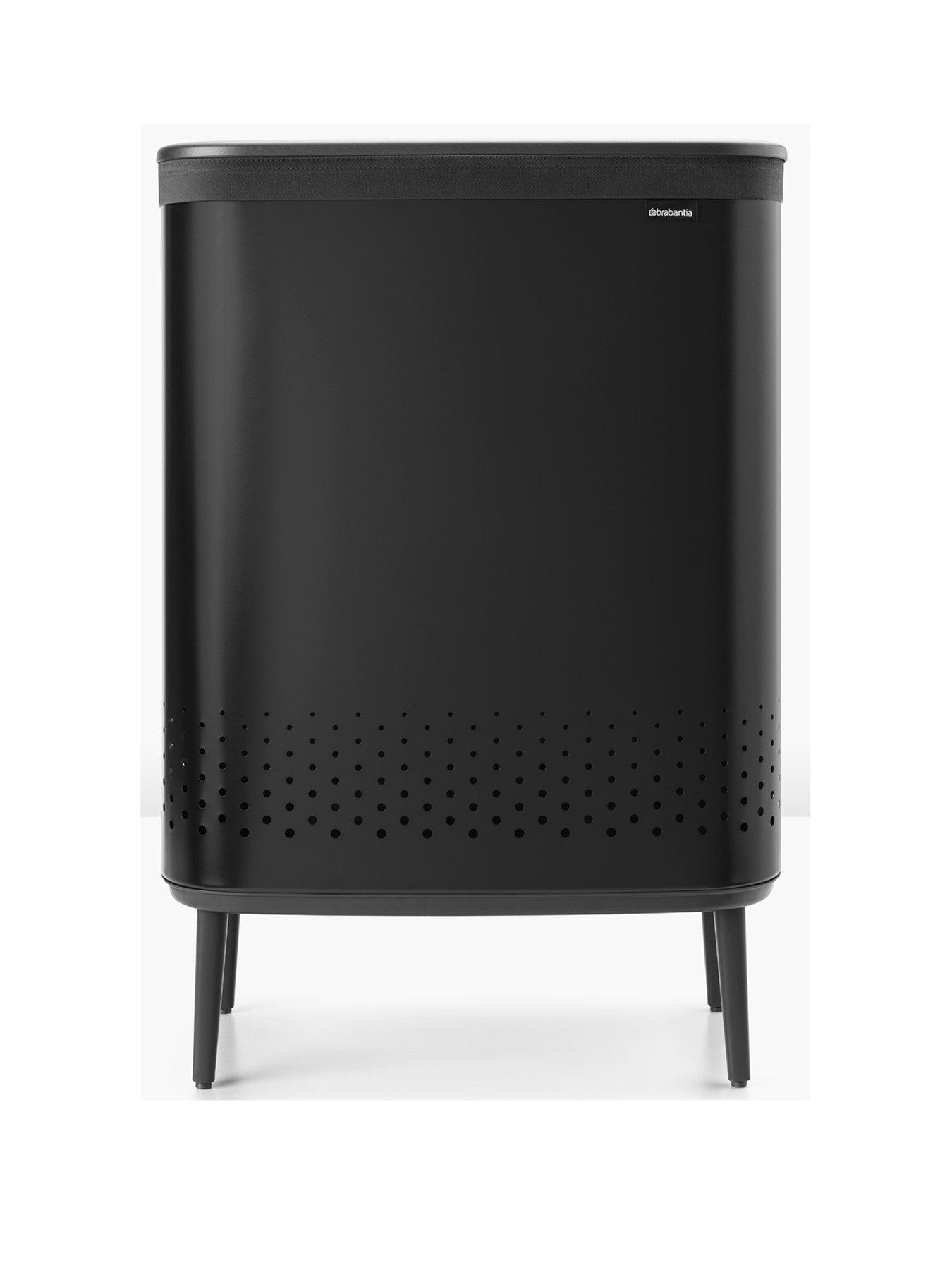 undefined 45 + 45-Litre Bo Laundry Bin in Black