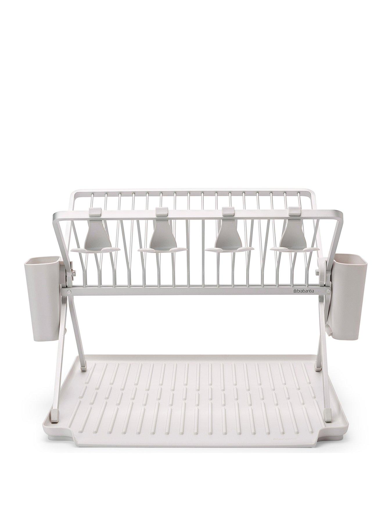 Image of Brabantia SinkSide Foldable Dish Rack - Light Grey