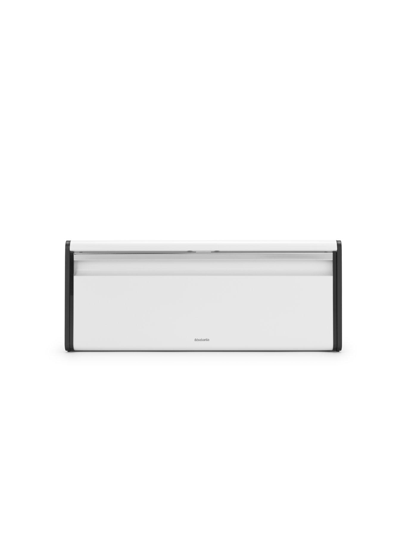Image 5 of 6 of Brabantia Fall Front Bread Bin in White