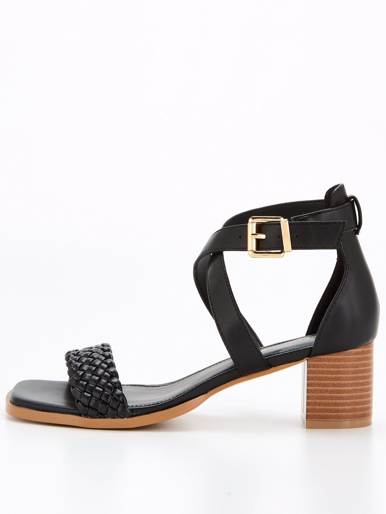 Dune block heel sandals sale hotsell