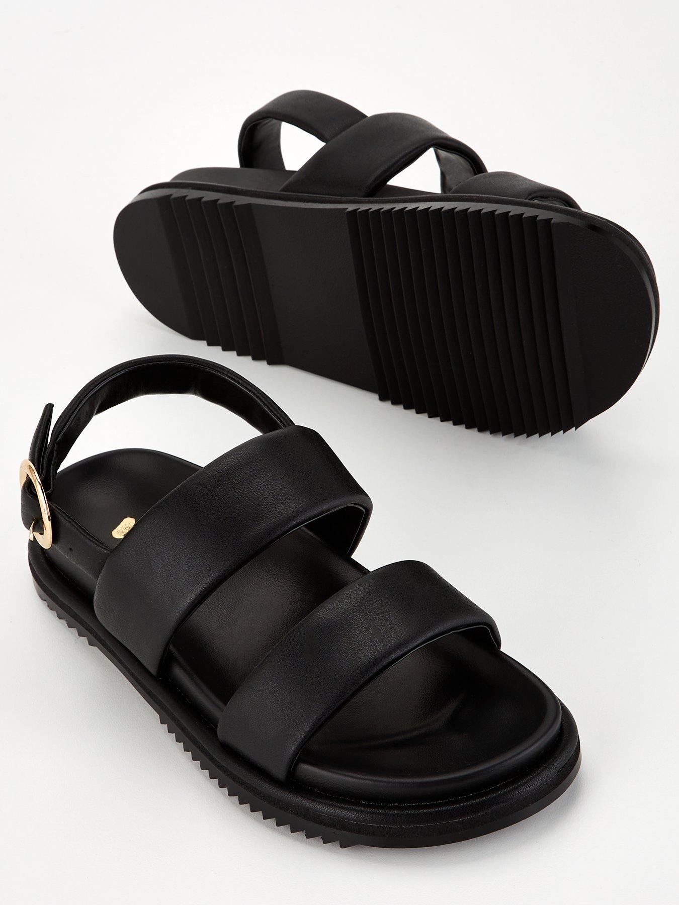 v-by-very-wide-fit-double-strap-footbed-sandal-blackdetail