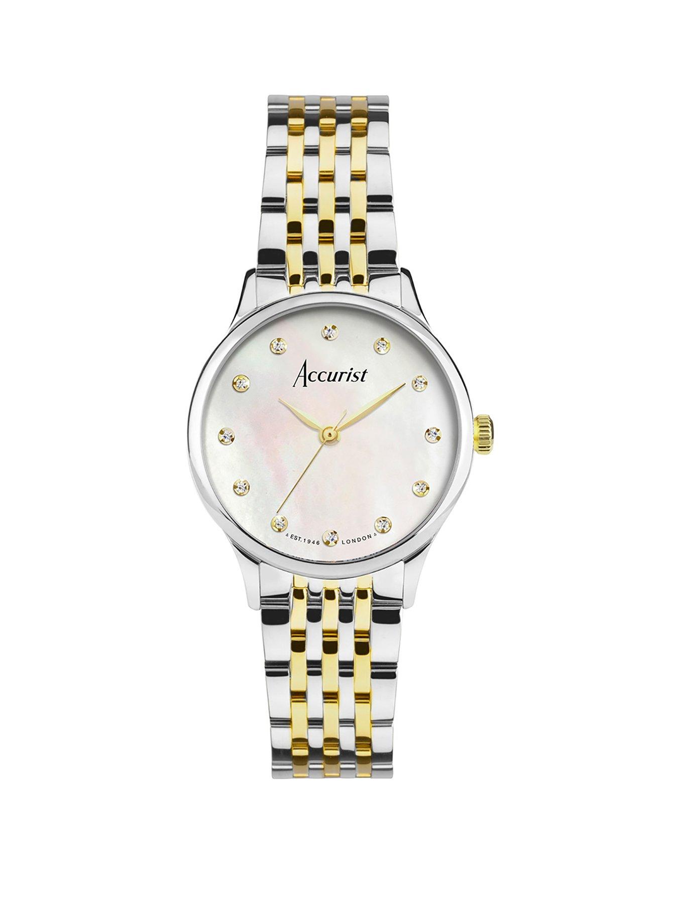 accurist-accurist-womens-dress-two-tone-stainless-steel-bracelet-28mm-analogue-watch