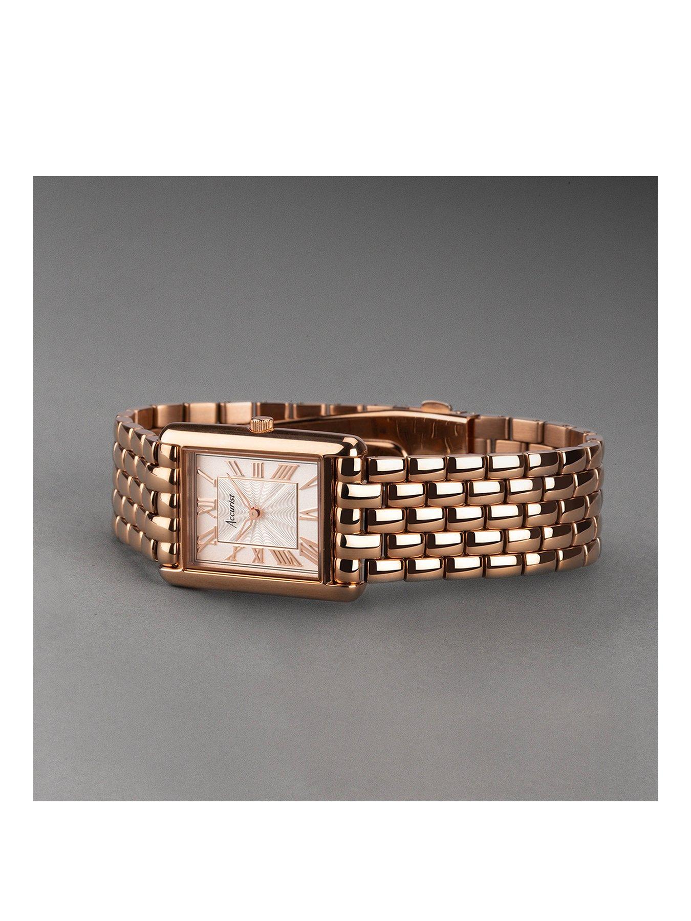 accurist-accurist-womens-rectangle-rose-gold-stainless-steel-bracelet-26mm-analogue-watchstillFront