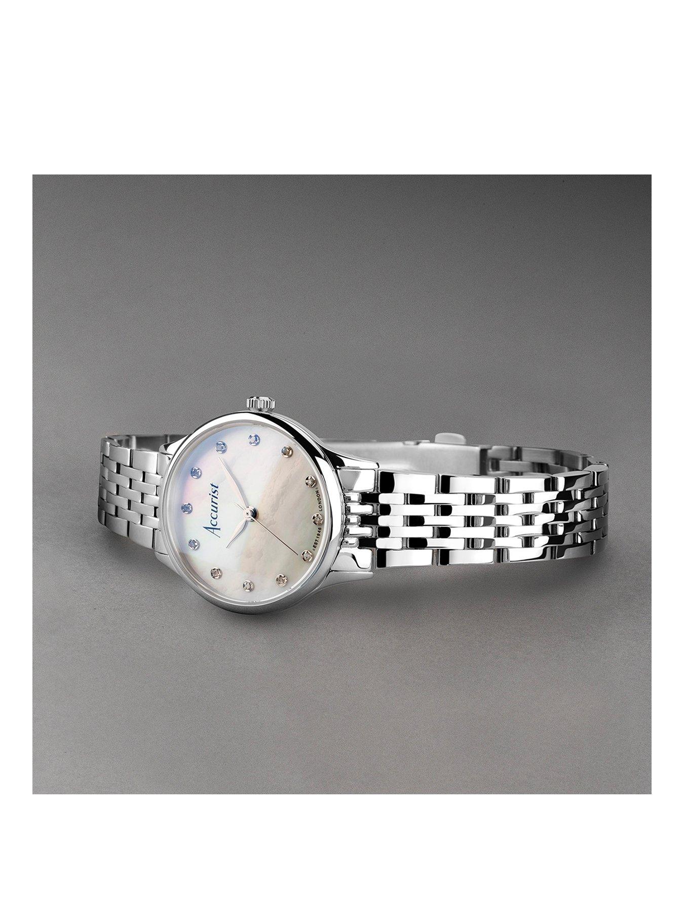 accurist-accurist-womens-dress-silver-stainless-steel-bracelet-28mm-analogue-watchstillFront