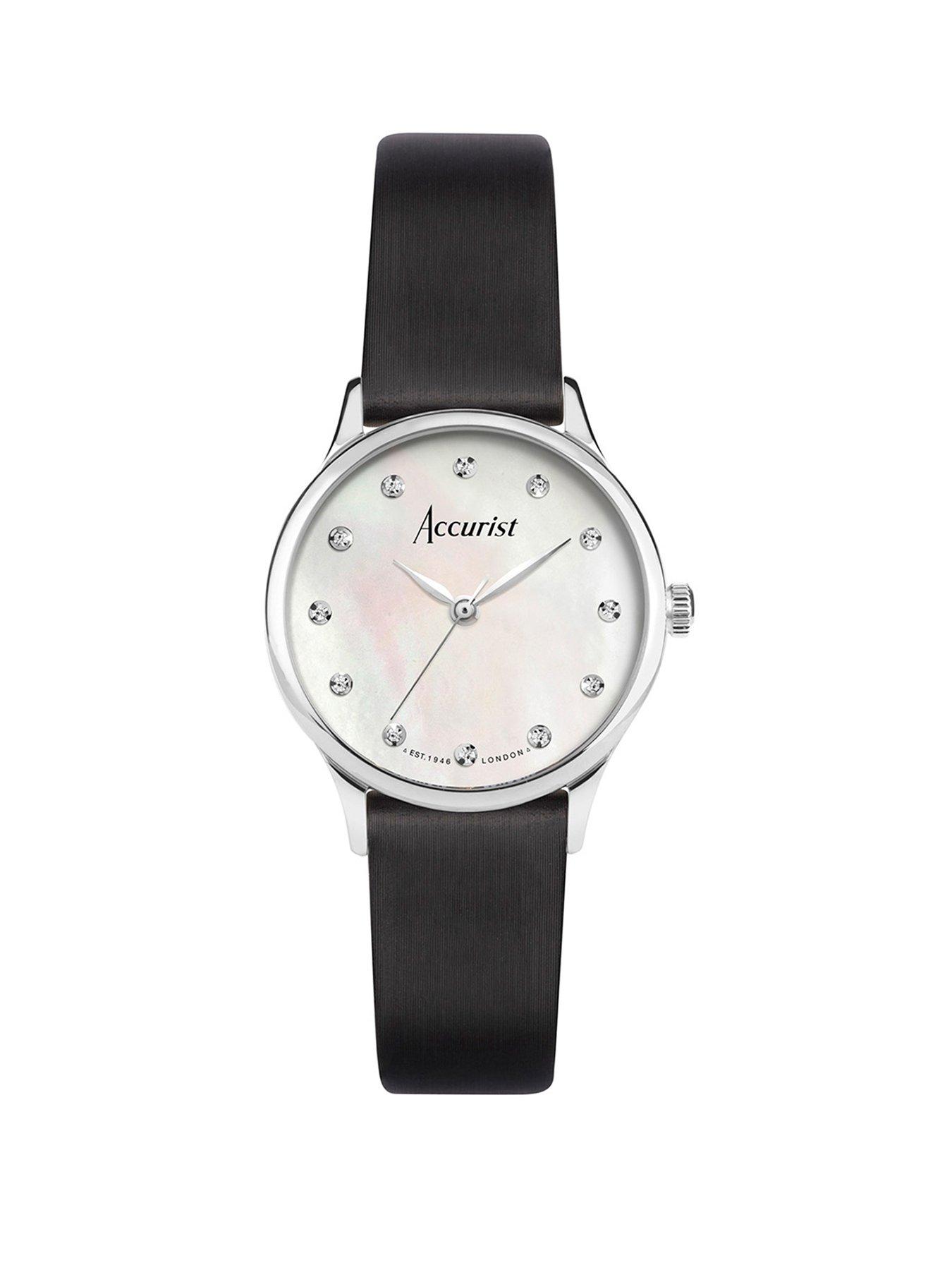 accurist-accurist-womens-dress-black-leather-strap-28mm-analogue-watch