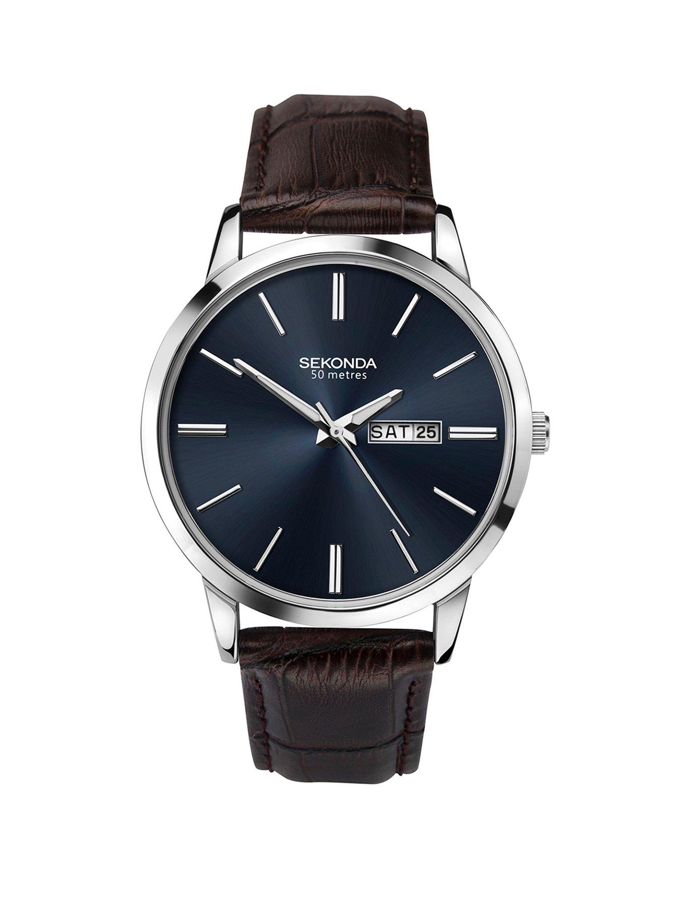 sekonda-sekonda-mens-classic-jackson-brown-leather-strap-with-blue-dial-watch