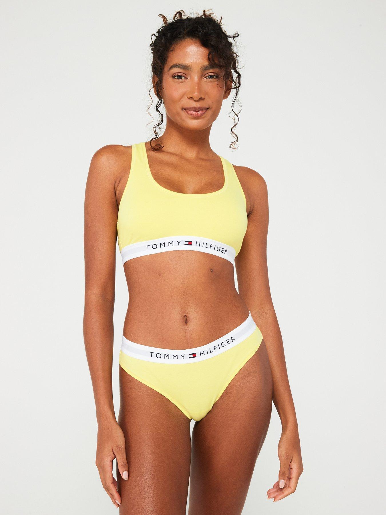 tommy-hilfiger-th-original-unlined-bralette-yellow