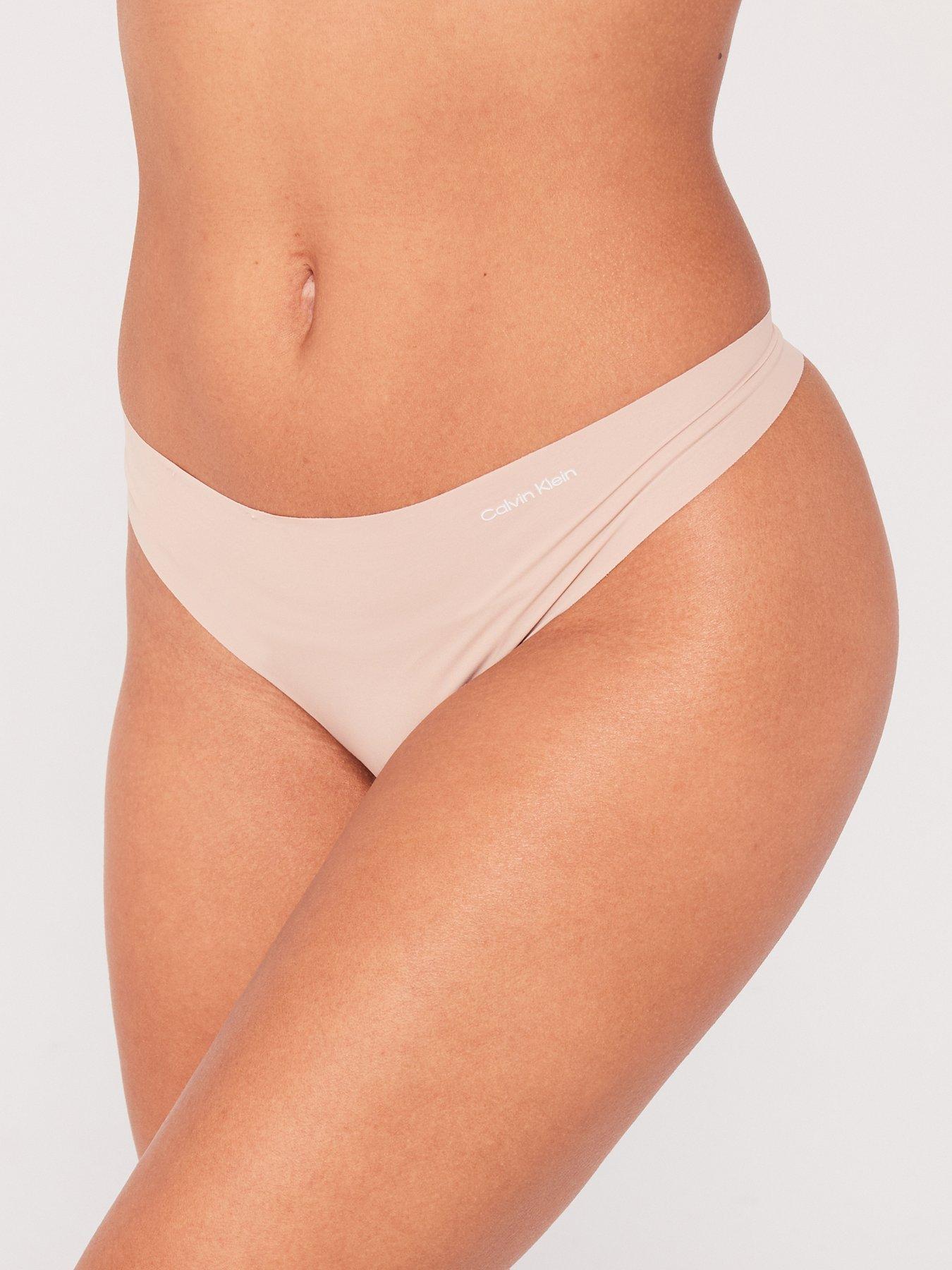 calvin-klein-invisibles-thong-brown