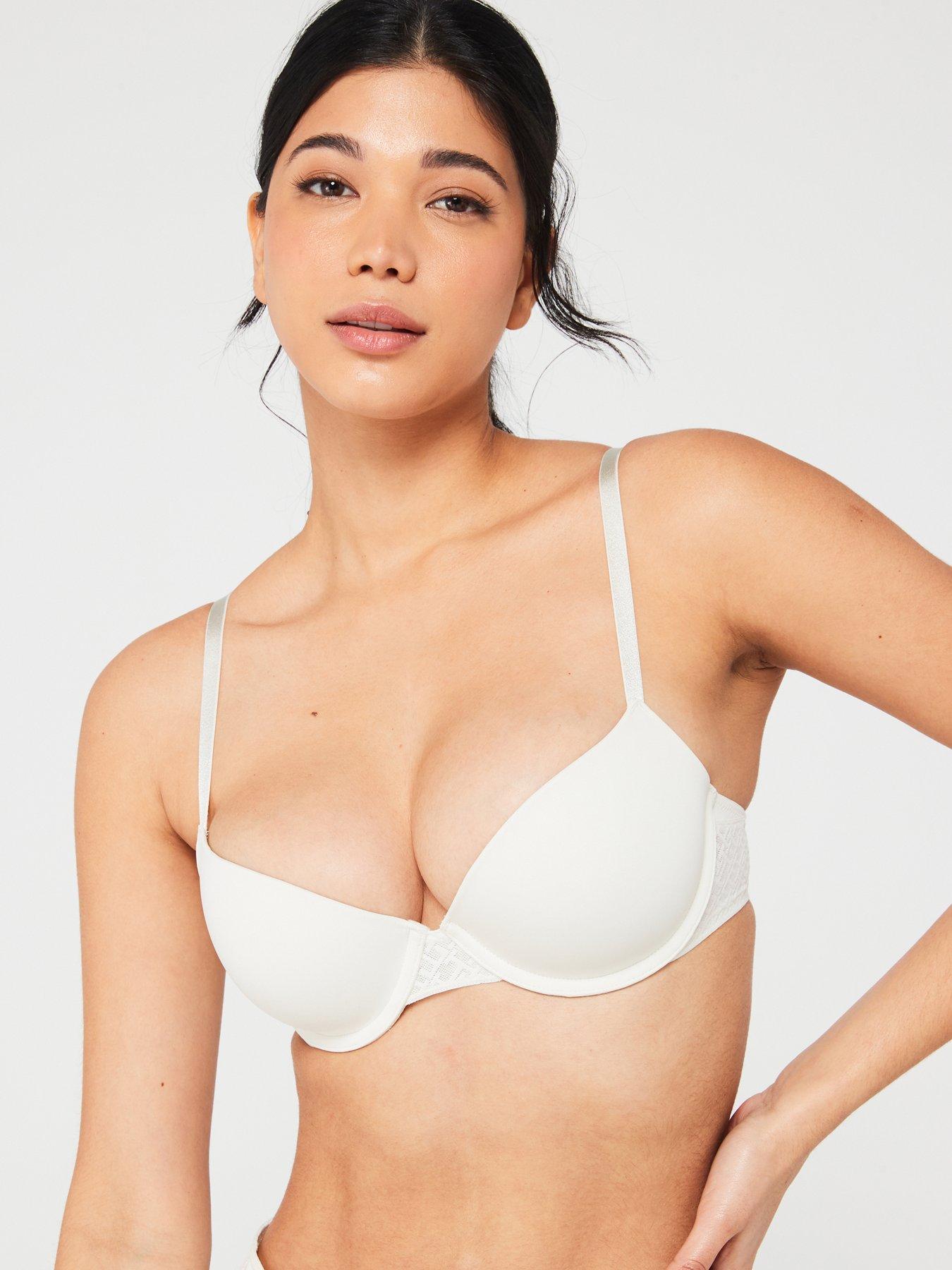 Buy Nude/White Non Pad Full Cup Bras 2 Pack from the Next UK online shop
