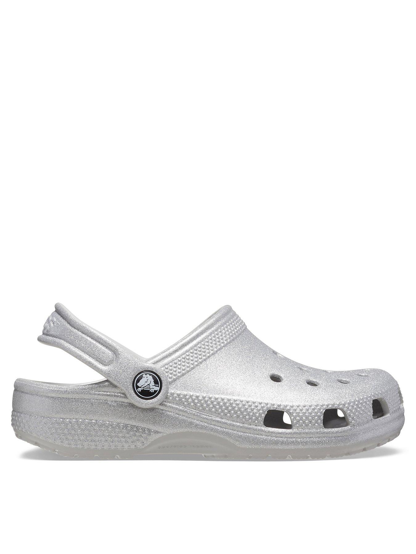 Classic discount glitter crocs