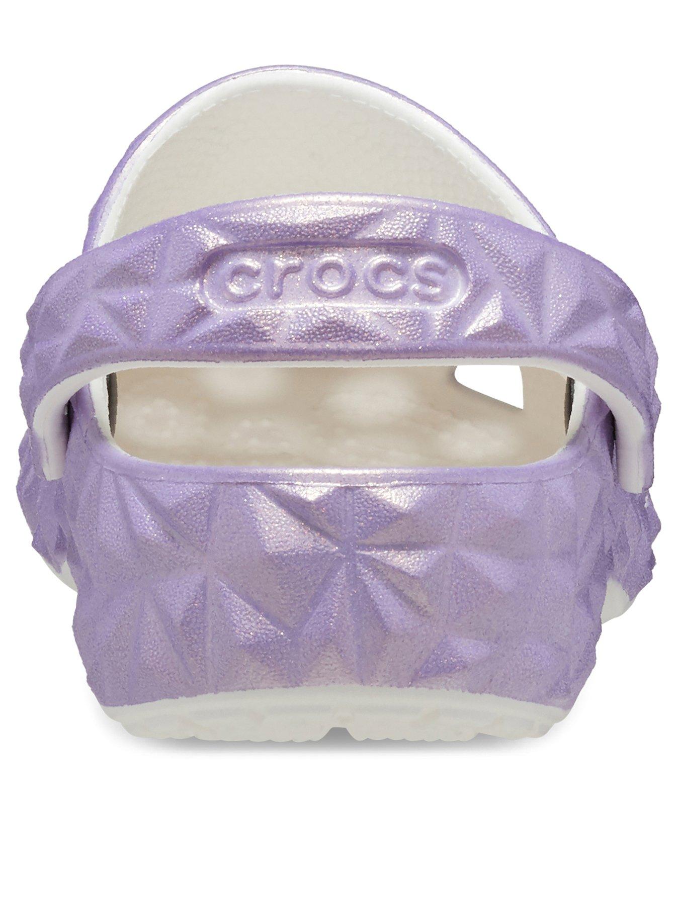 Women's iridescent online crocs