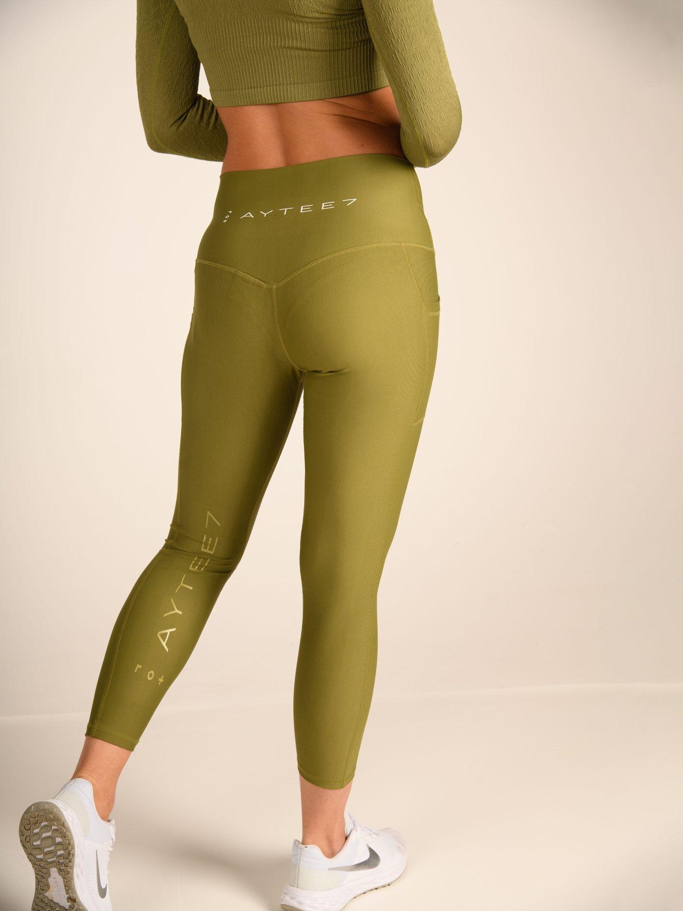 Image 1 of 3 of Aytee7 Womens No Nonsense Legging - Khaki