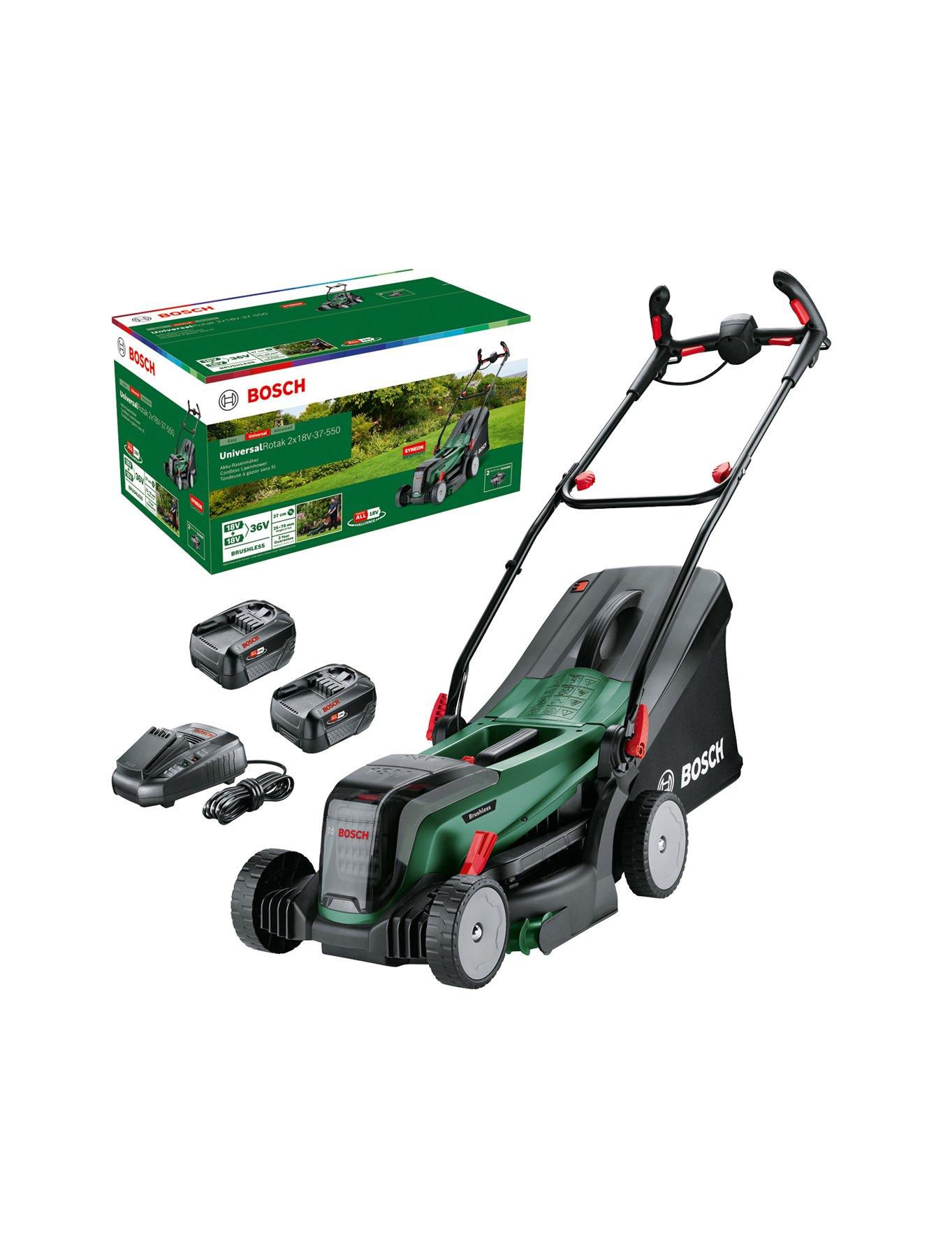 Image 2 of 7 of Bosch Universal Rotak Lawnmower&nbsp;2 x 18v- 37-550
