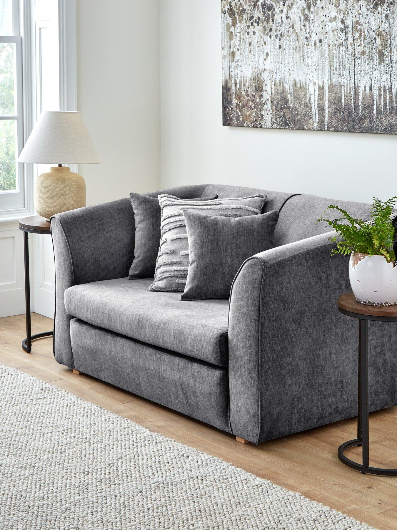 very-home-kenster-fabric-sofa-bedfront