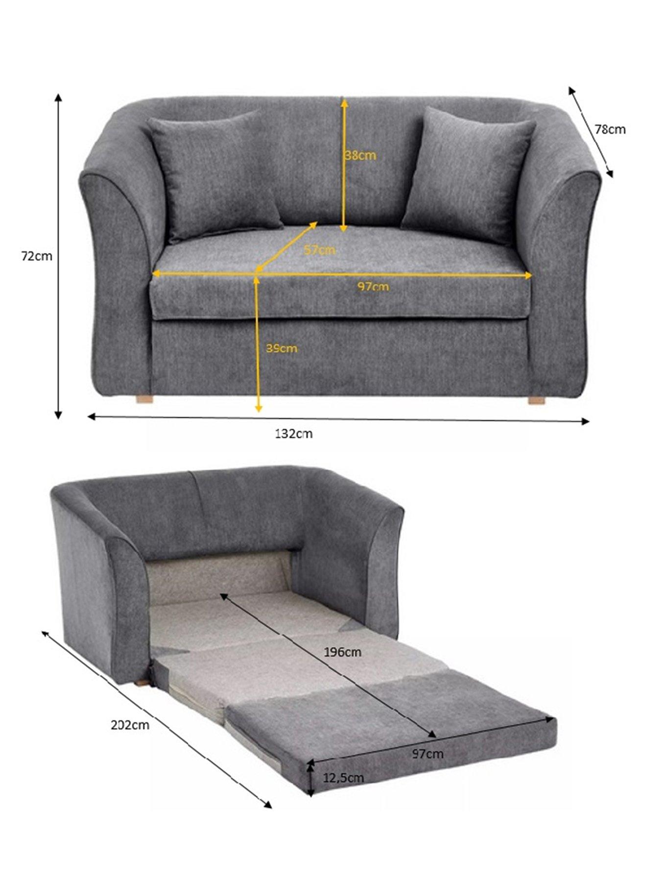 Image 5 of 6 of The Very Collection Kenster Fabric Sofa Bed
