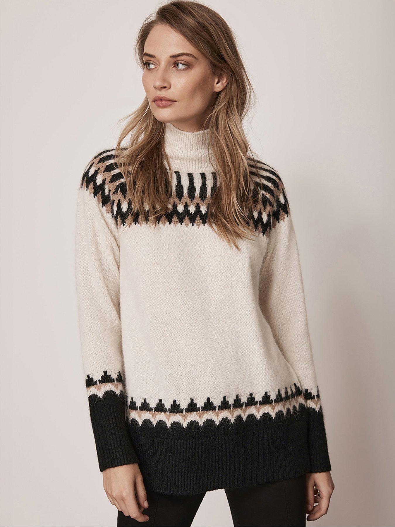 M&Co Blush Colour Block Jumper