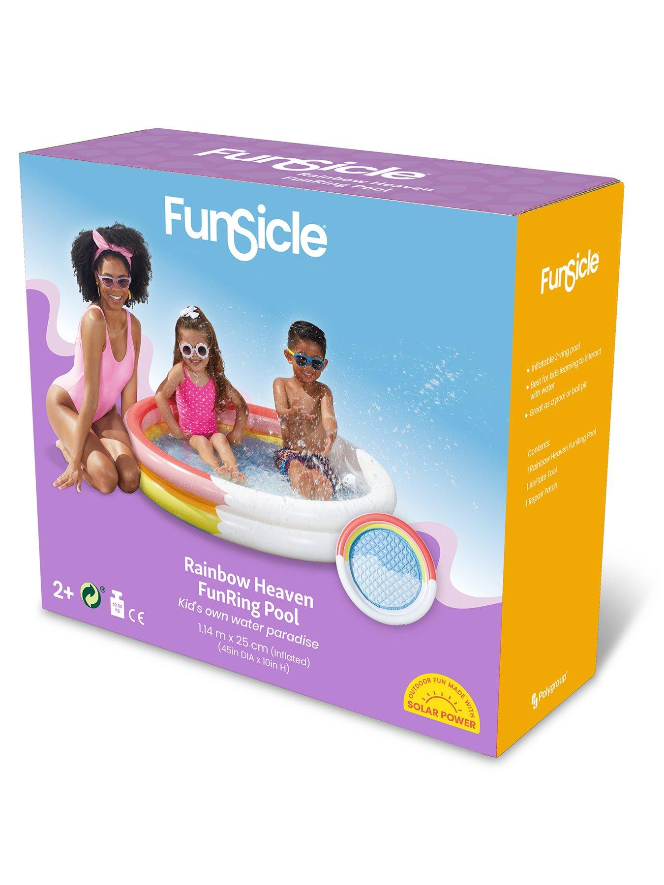 Image 6 of 7 of Funsicle Funsicle Rainbow Heaven Fun&nbsp;Ring Pool