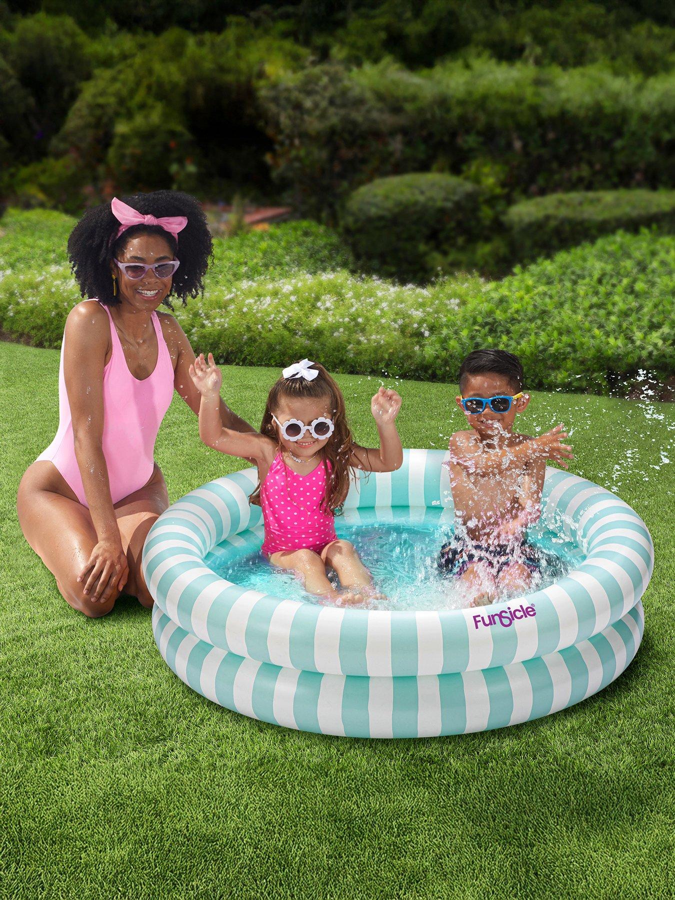 undefined Funsicle Pastel Stripes Pool