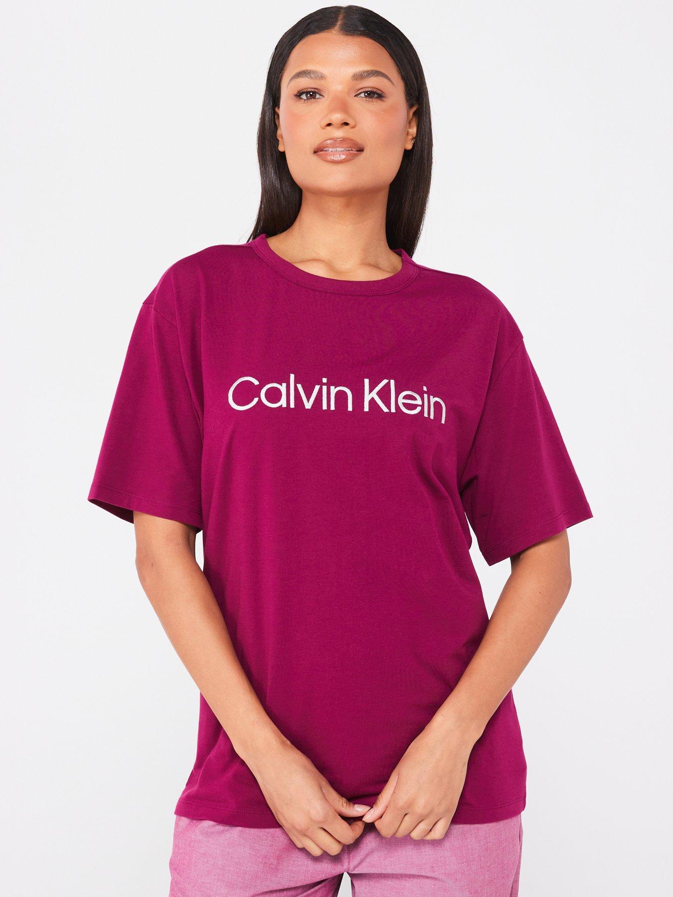 calvin-klein-pure-cotton-crew-neck-top-purple