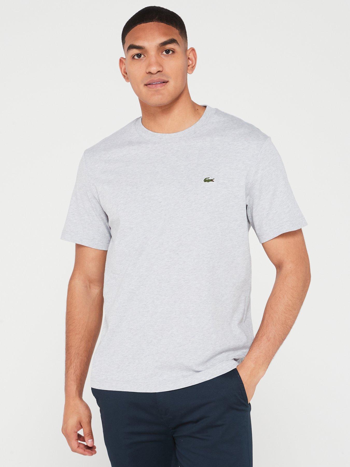 Lacoste Lacoste Mid Weight Cotton Jersey T-Shirt - Light Grey