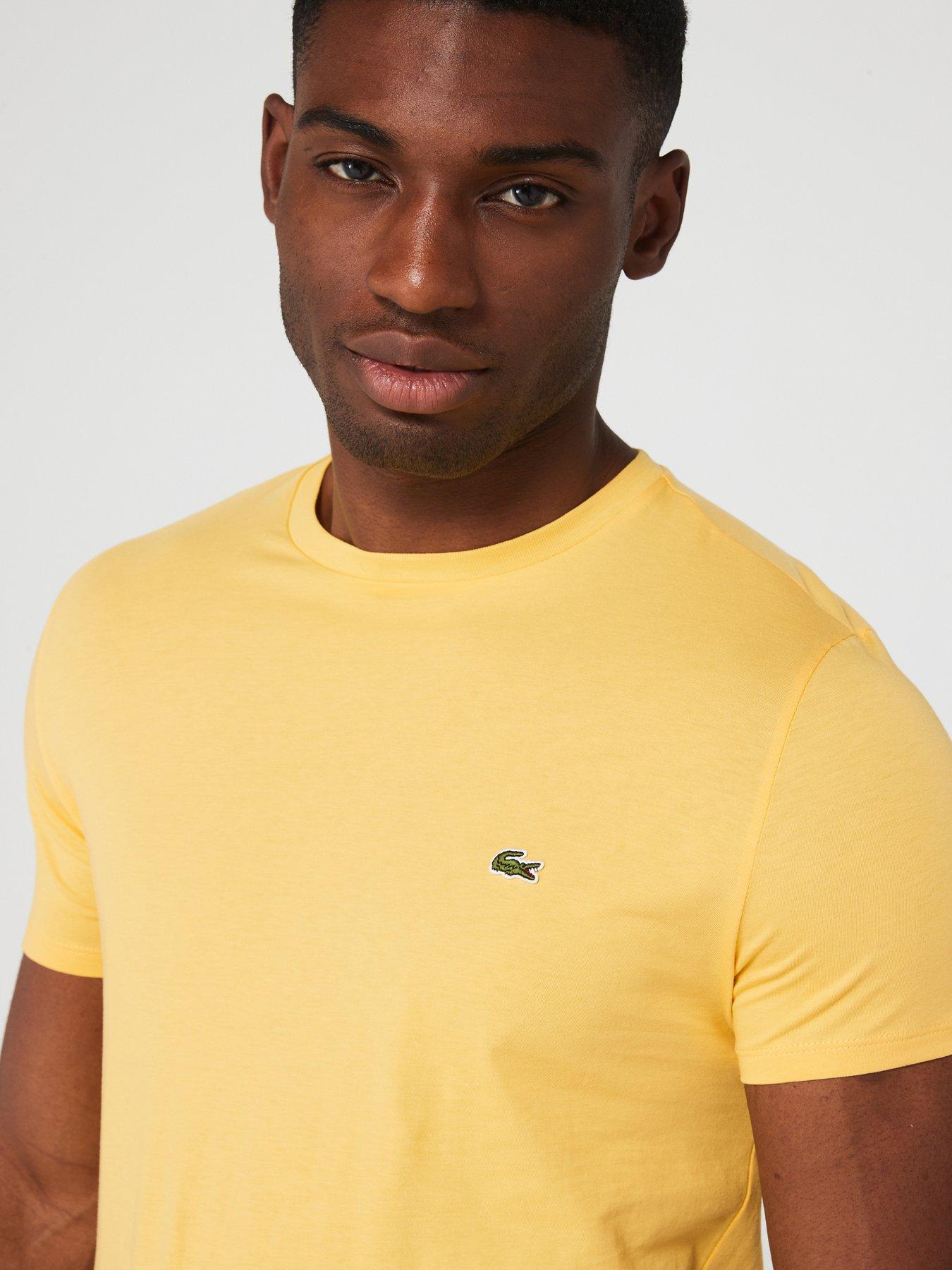 lacoste-lacoste-jersey-pima-t-shirt-yellowoutfit