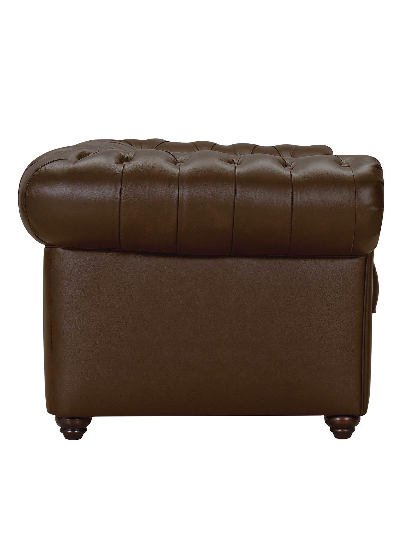 Image 5 of 7 of The Very Collection New Bakerfield 2 Seater Leather/Faux Leather Sofa