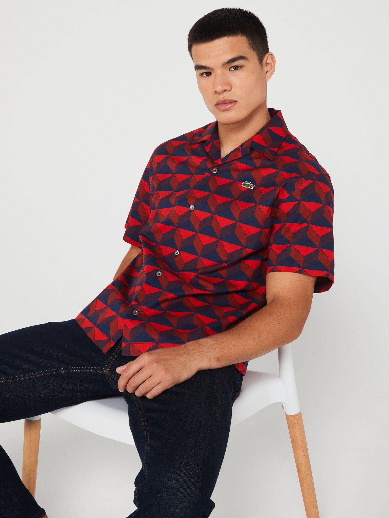 lacoste-lacoste-robert-george-red-archive-print-co-ord-shirt-reddetail