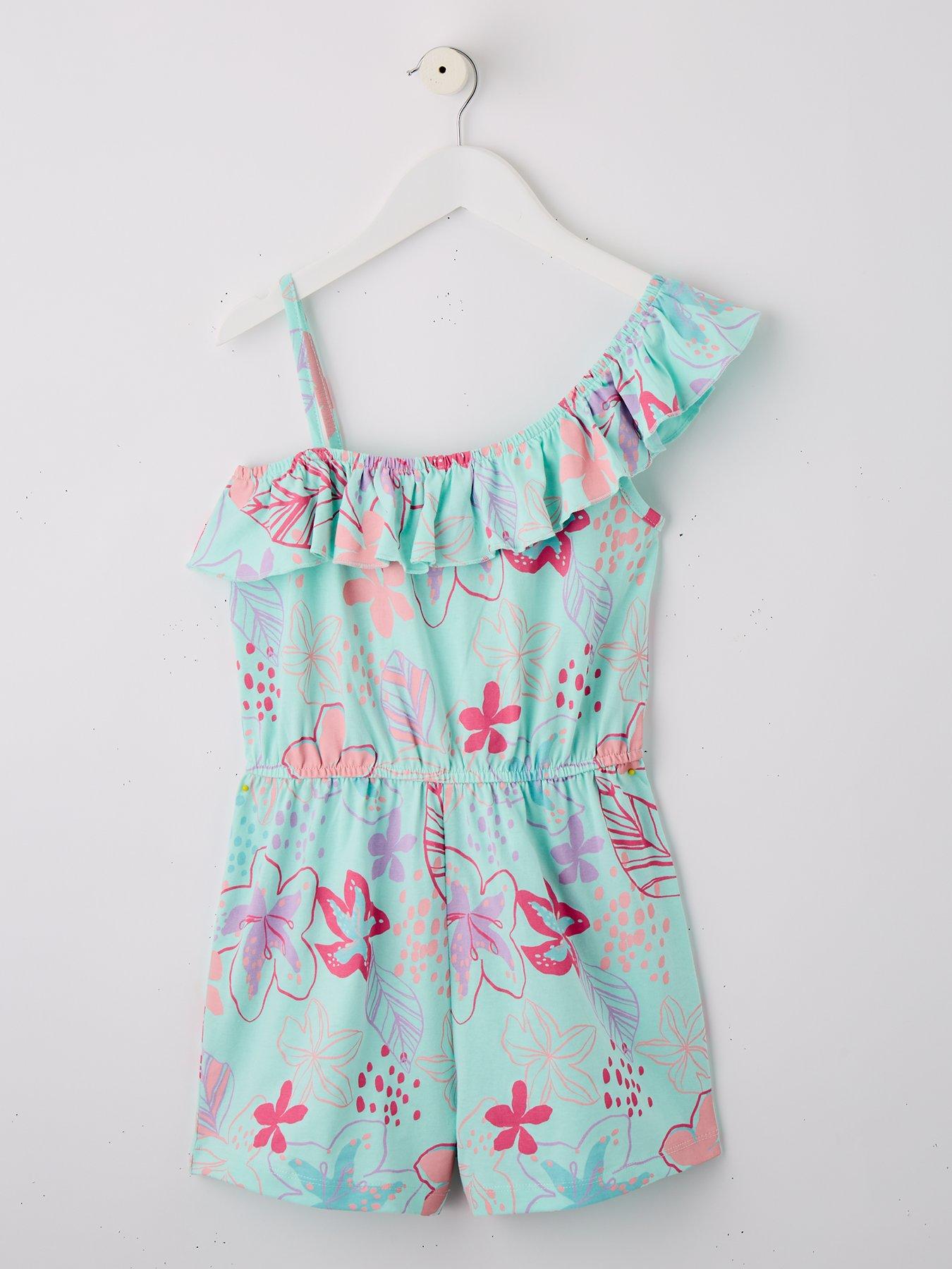 v-by-very-girls-tropical-floral-ruffle-jumpsuit--nbspmulti