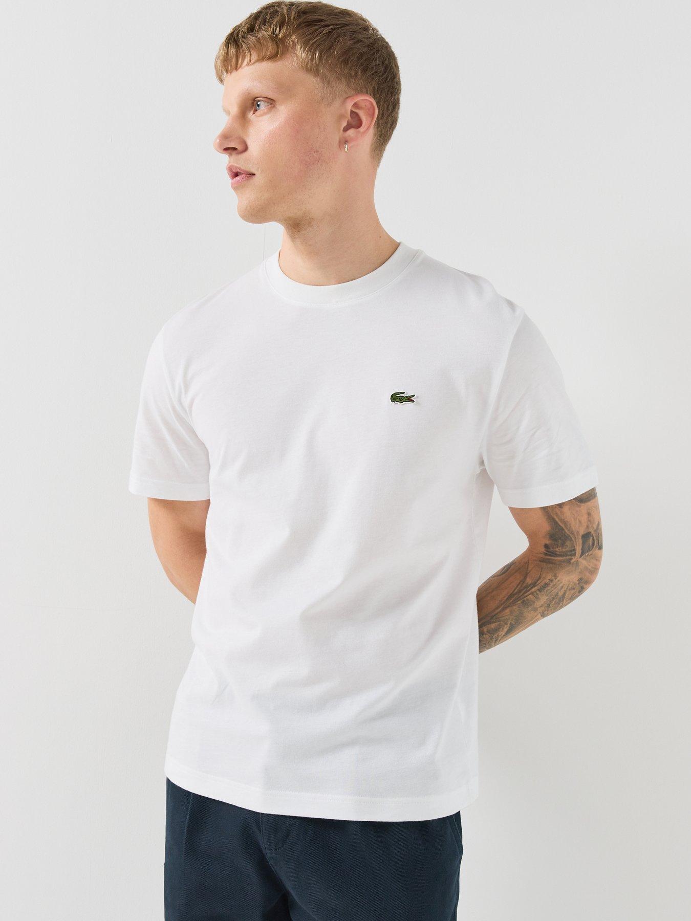 Lacoste Midi Weight Cotton Jersey T-Shirt - White