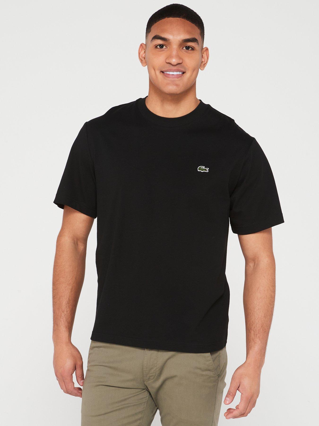 Lacoste Midi Weight Cotton Jersey T-Shirt - Black