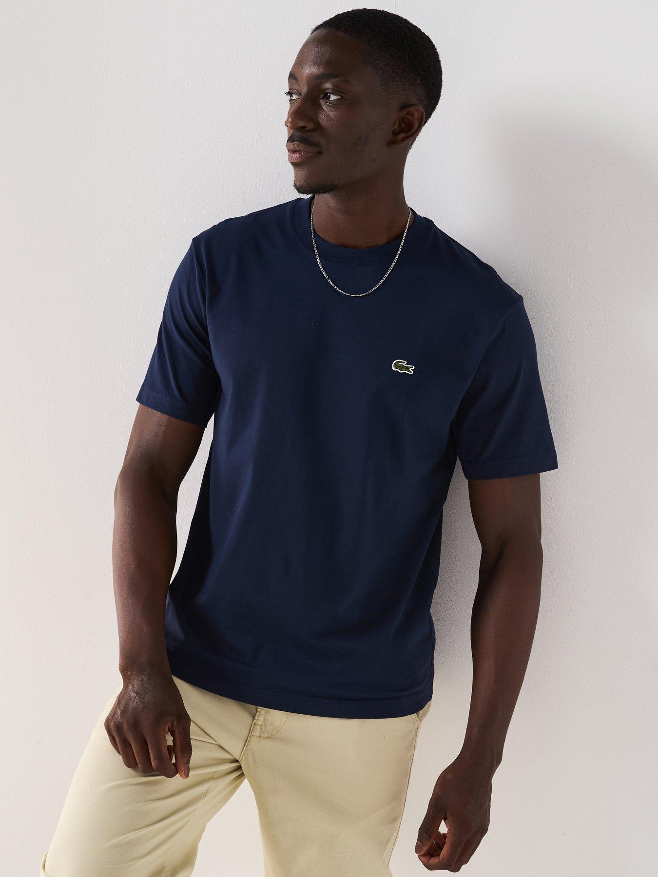 lacoste-lacoste-mid-weight-cotton-jersey-t-shirt-dark-bluefront