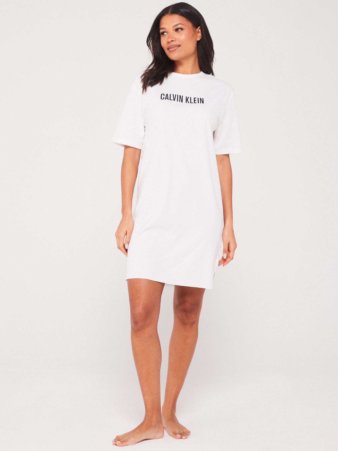 calvin-klein-logo-sleep-shirt-white