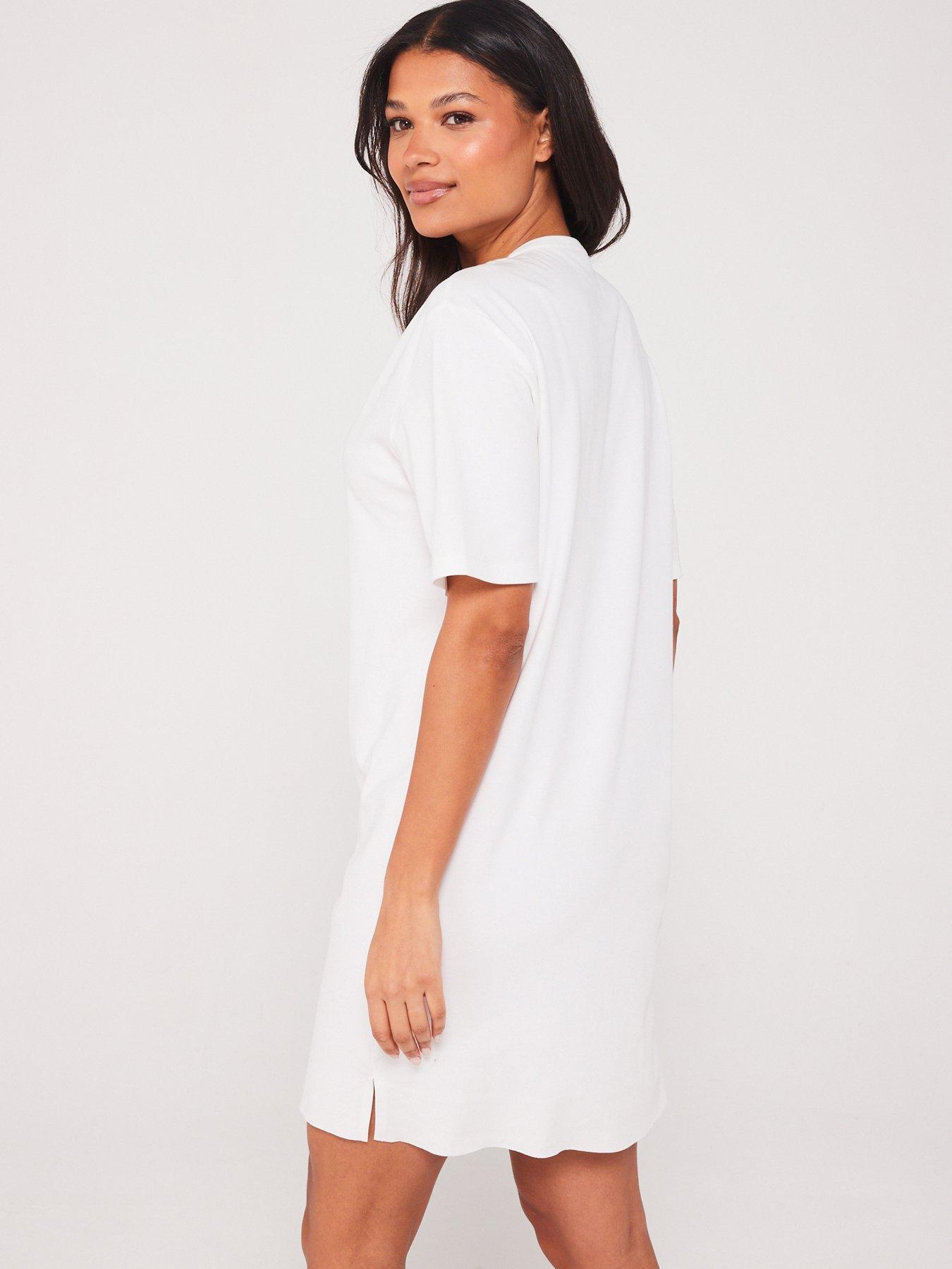 calvin-klein-logo-sleep-shirt-whitestillFront