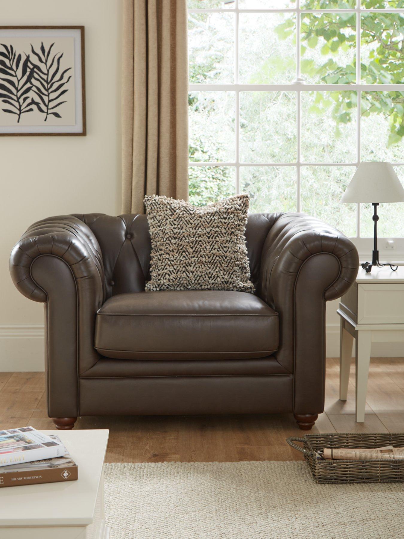 very-home-new-bakerfield-leather-chair