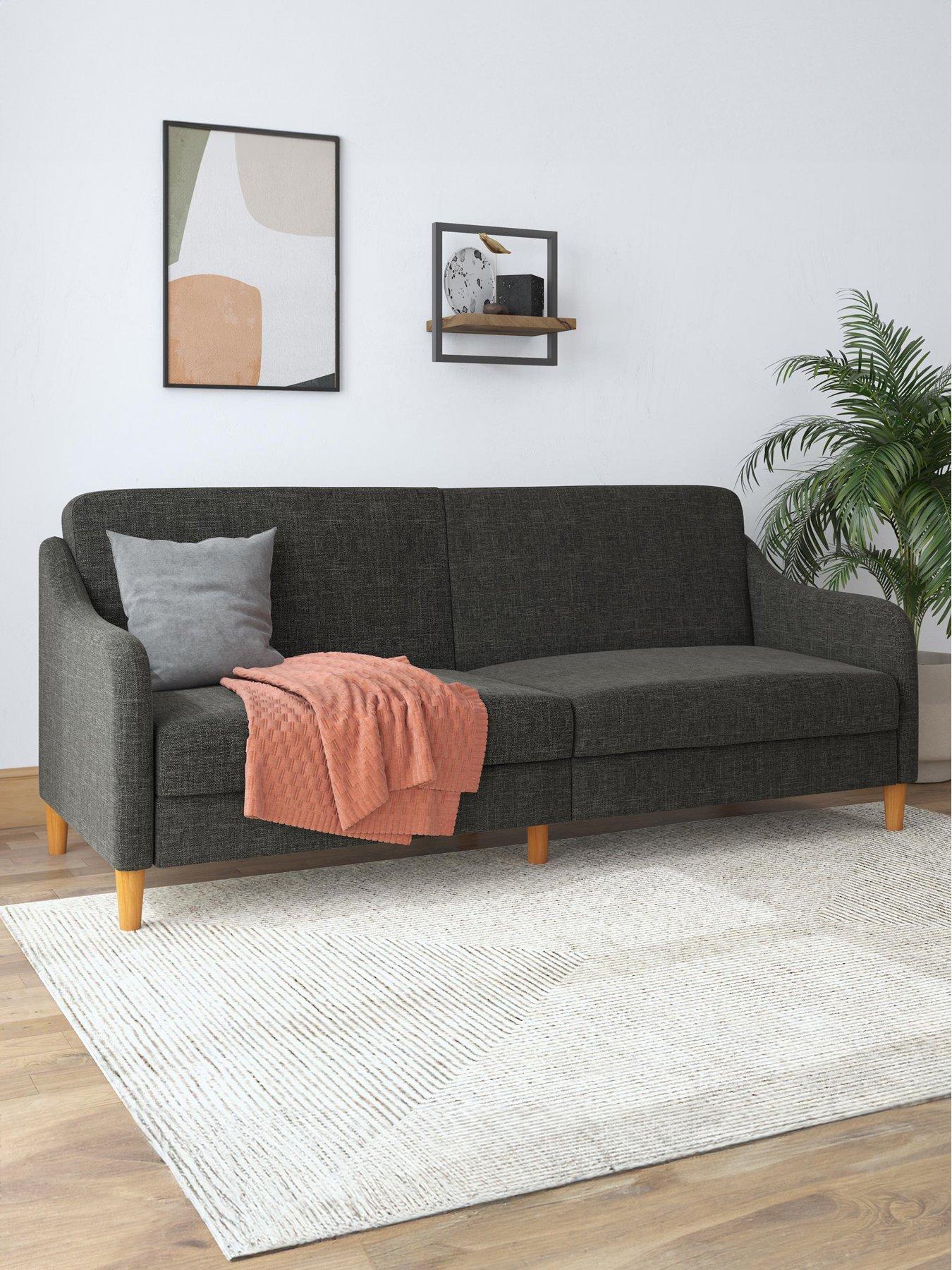 Dorel Home Jasper Coil Fabric Sofa Bed