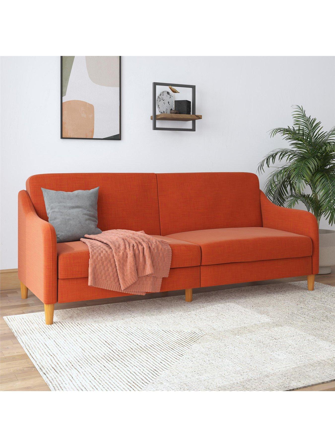 very-home-jasper-coil-fabric-sofa-bed