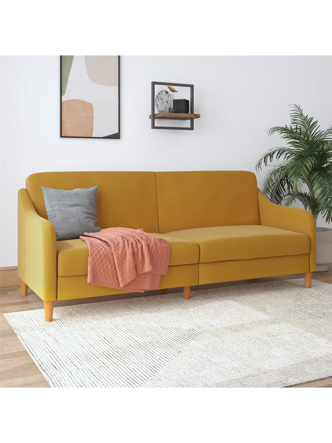 very-home-jasper-coil-fabric-sofa-bed