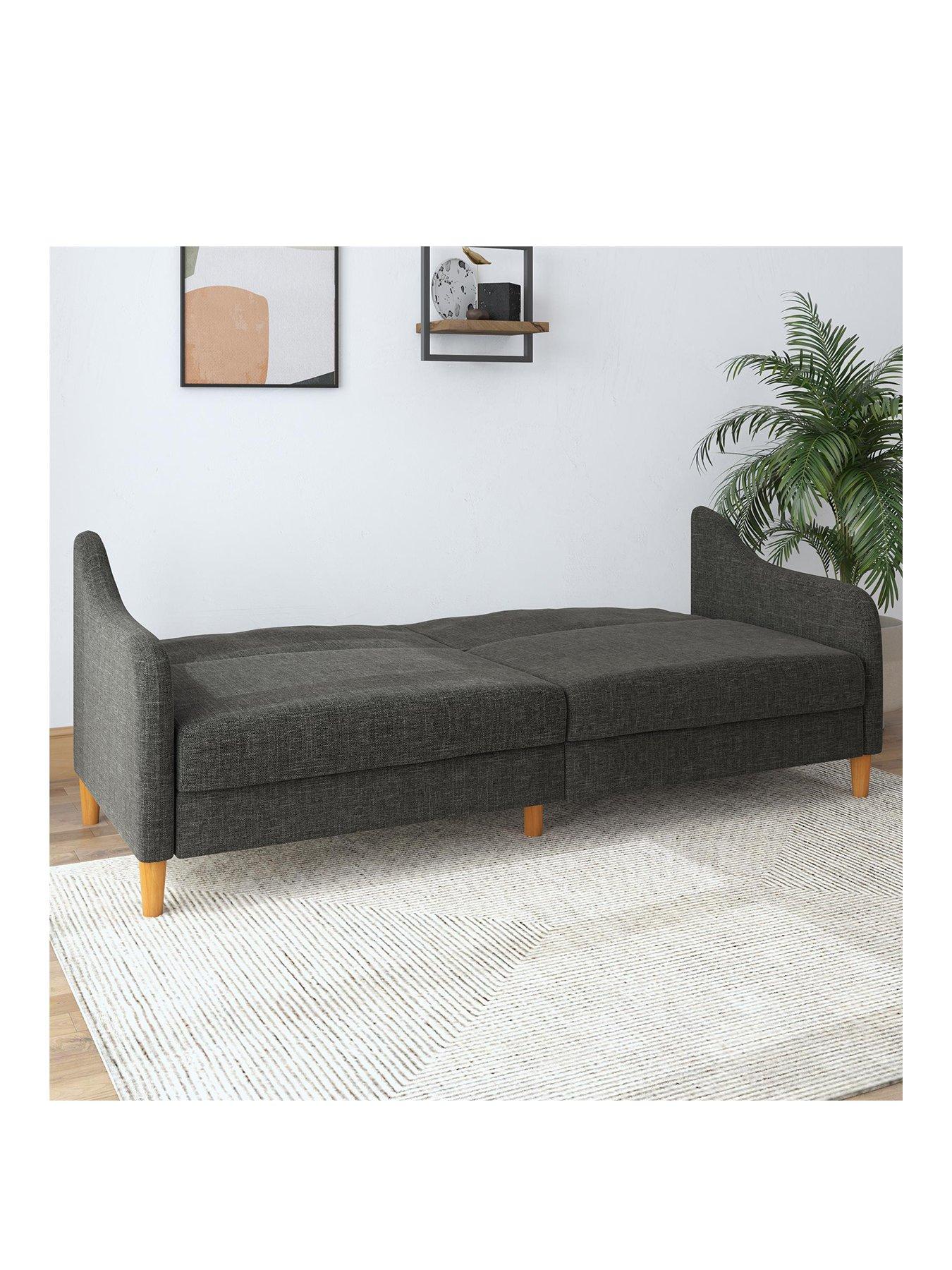 very-home-jasper-coil-fabric-sofa-bedstillFront