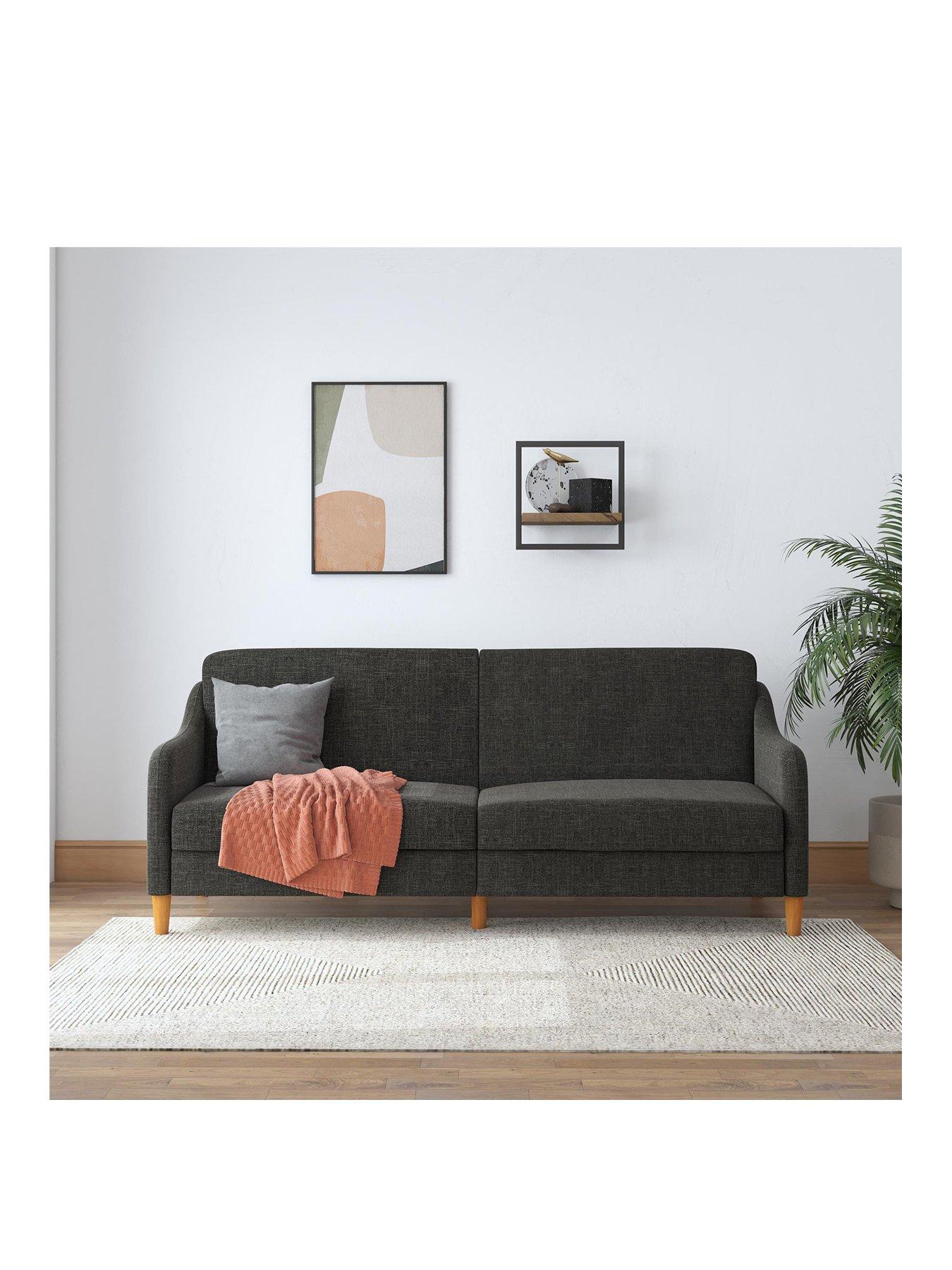 very-home-jasper-coil-fabric-sofa-bedback