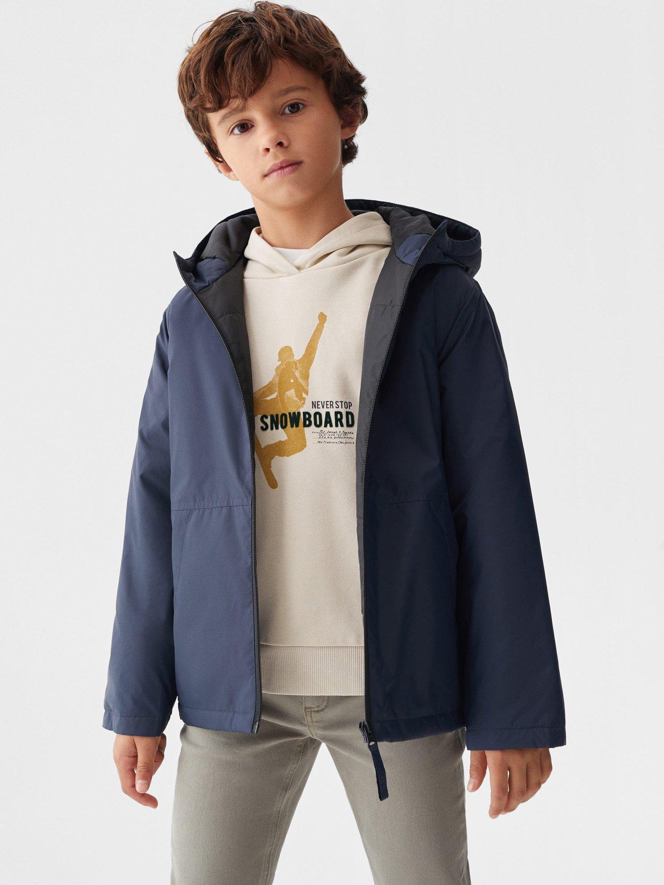 Navy store raincoat boys