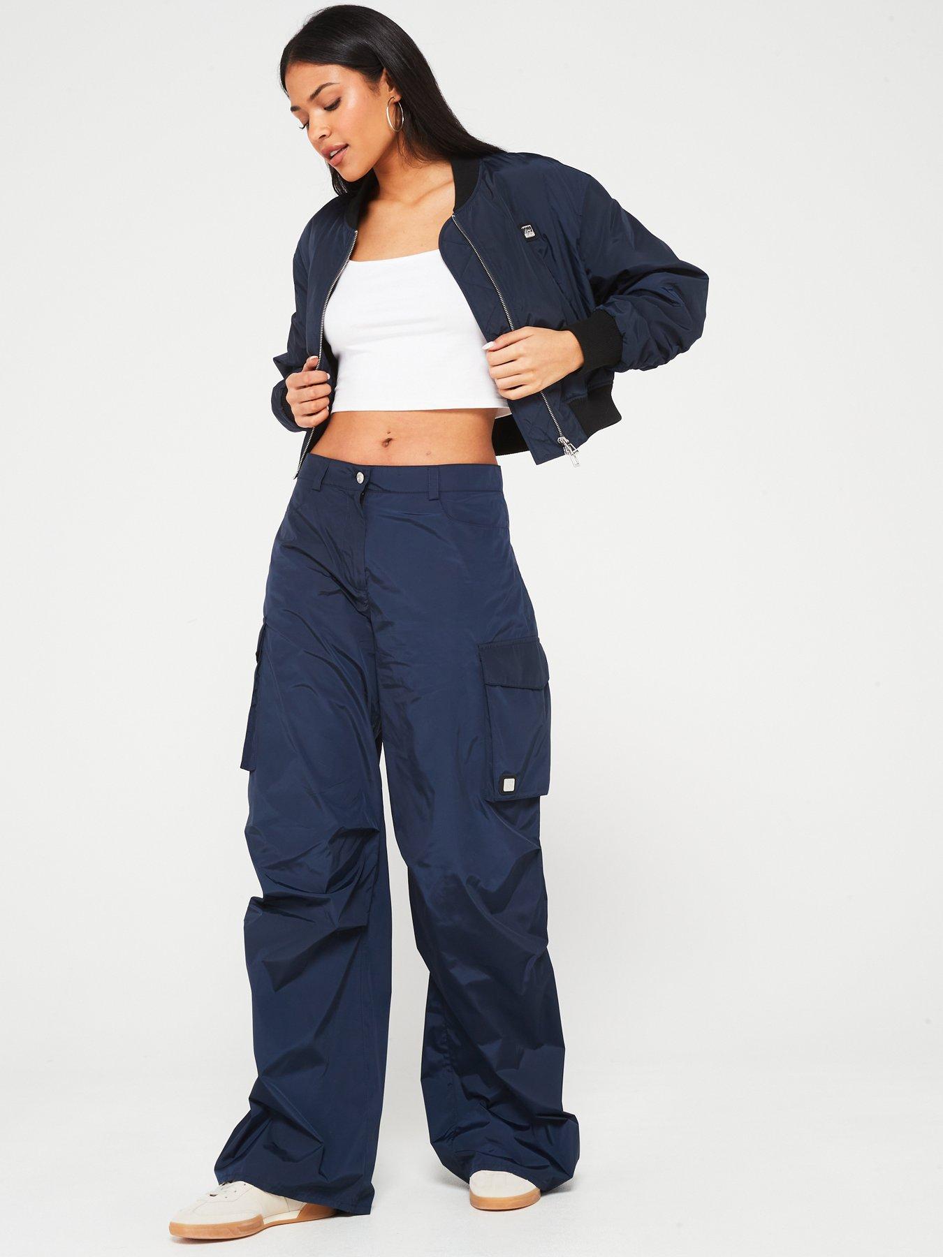 hugo-red-holati-oversized-polyester-cargo-trousers--navy-blueback