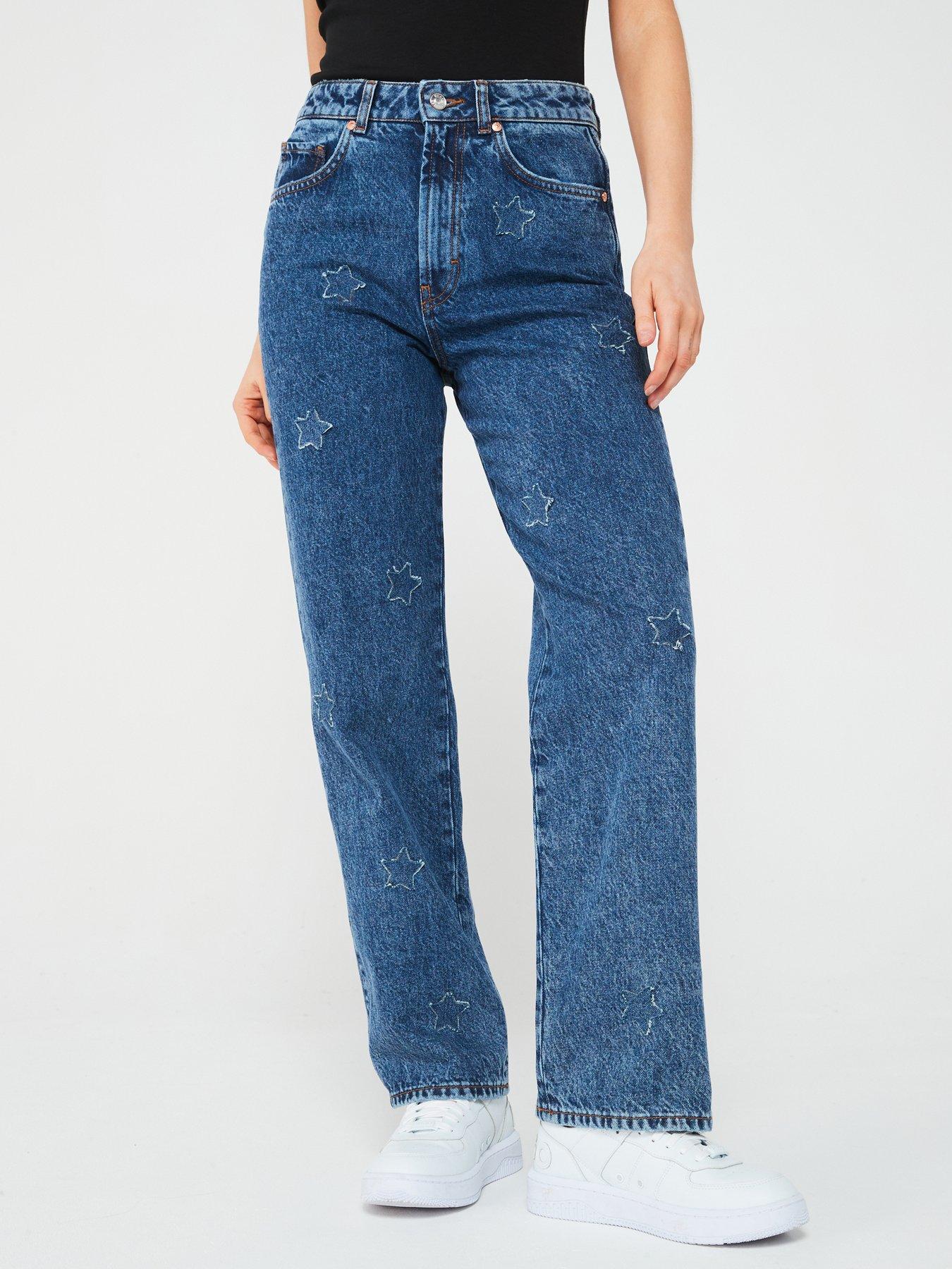 hugo-red-gilissi-star-detailnbsploose-fit-jean-blue