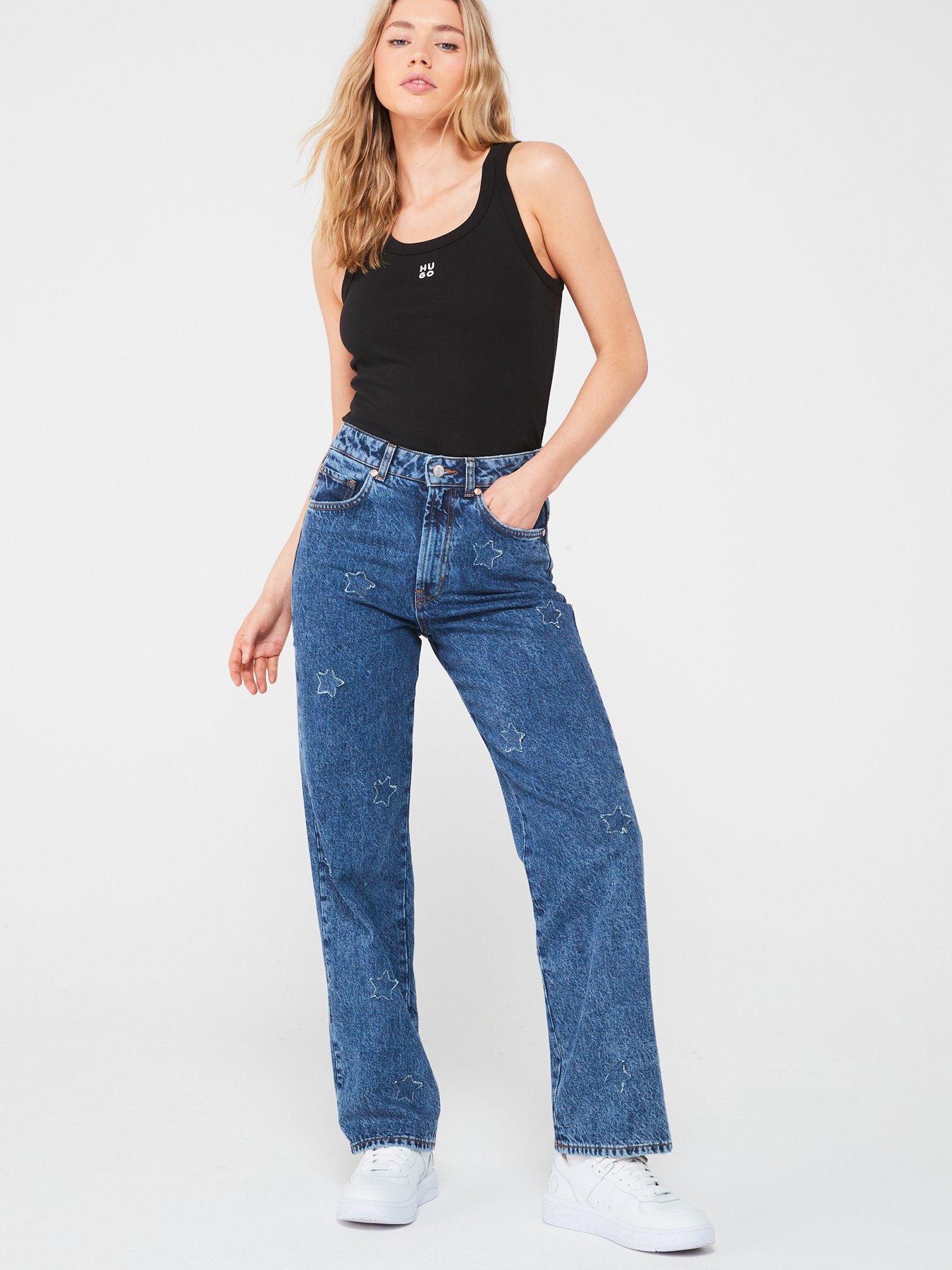 hugo-red-gilissi-star-detailnbsploose-fit-jean-blueback