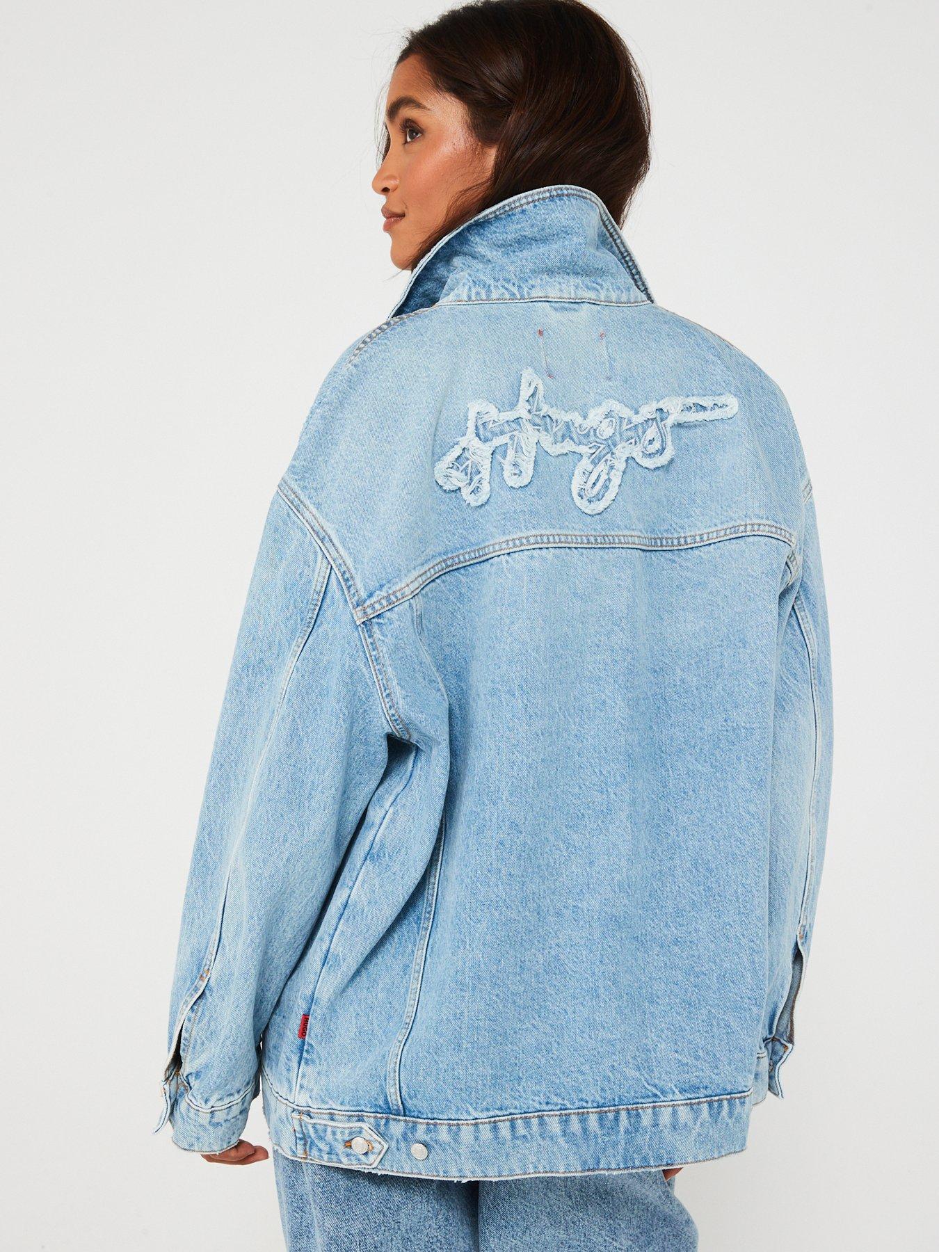 hugo-red-icon-logo-back-oversized-denim-jacket-bluestillFront