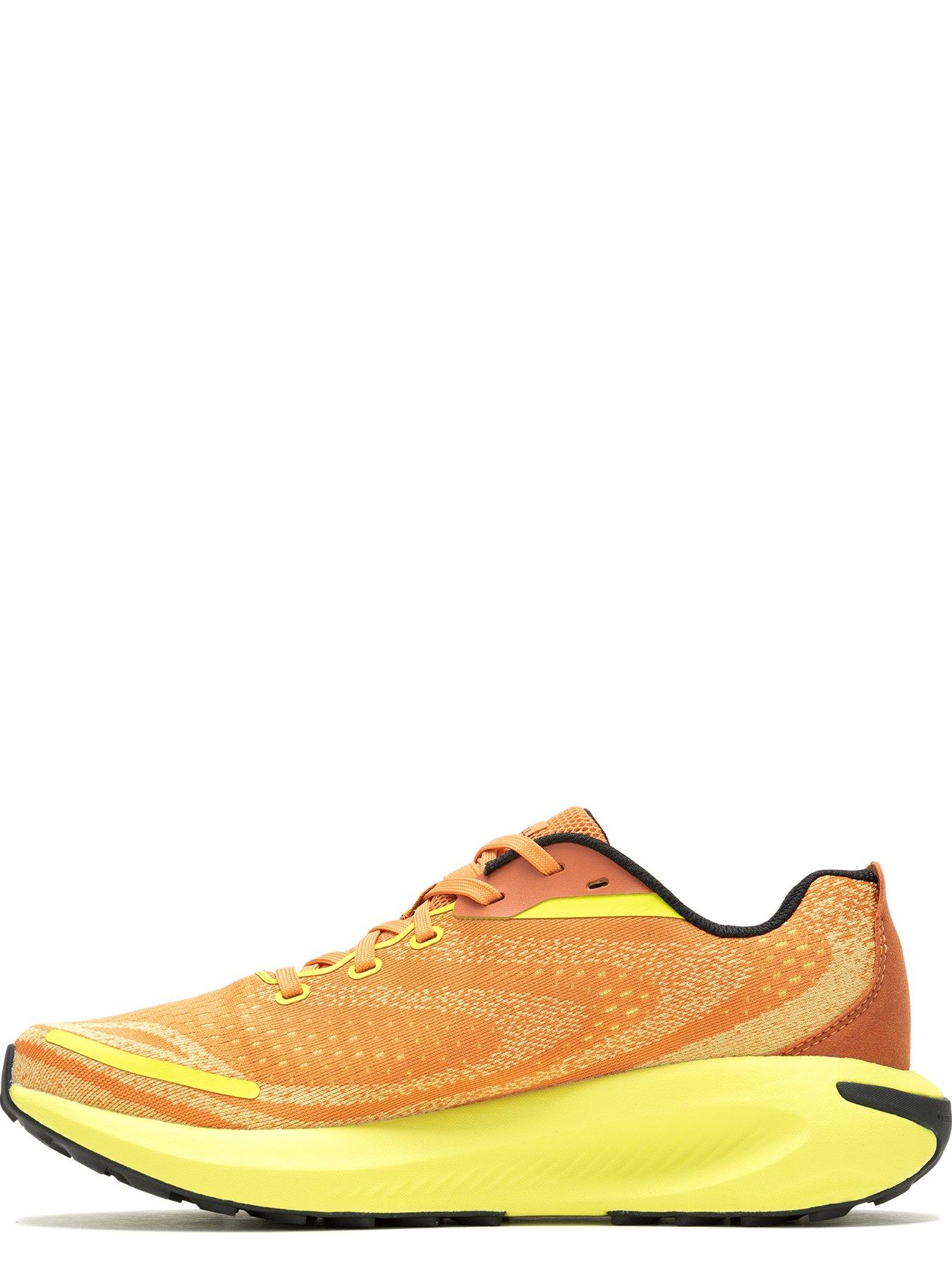 Image 2 of 6 of Merrell Mens Morphlite Trail Running Trainers - Orange/Yellow