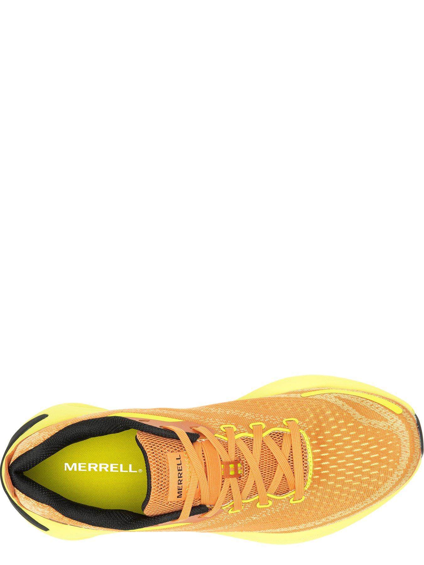 Image 4 of 6 of Merrell Mens Morphlite Trail Running Trainers - Orange/Yellow